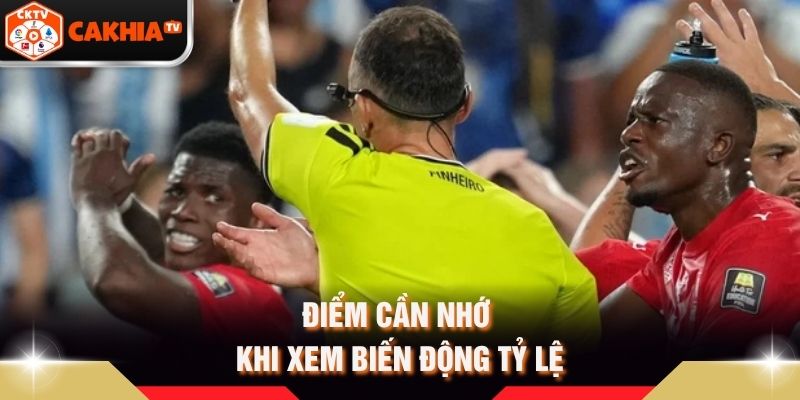 Điểm cần nhớ khi xem biến động tỷ lệ